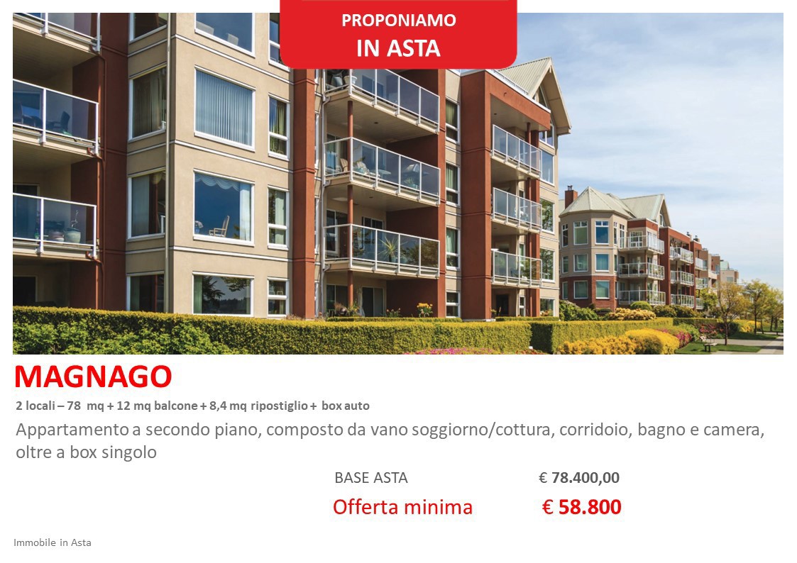 Vendita Bilocale Appartamento Magnago Via Calvi, 9 481094