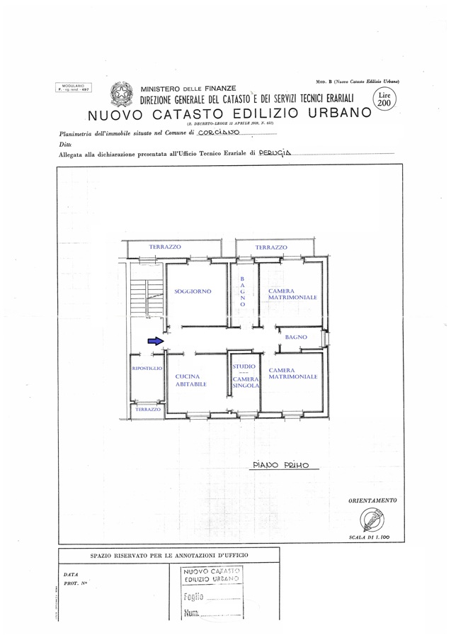 Foto 22 di 24 - Appartamento in vendita a Corciano