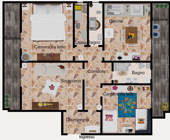 Foto 23 di 23 - Appartamento in vendita a Giugliano in Campania