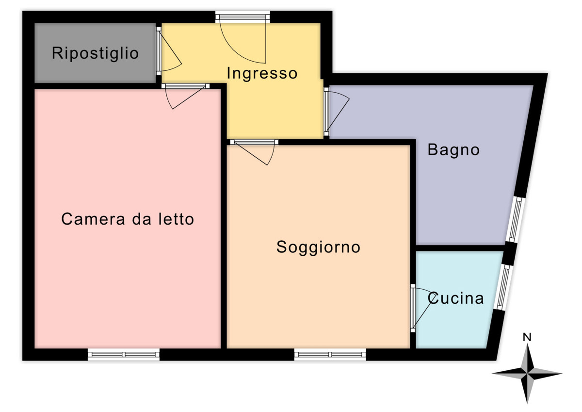 Foto 23 di 24 - Appartamento in vendita a Milano