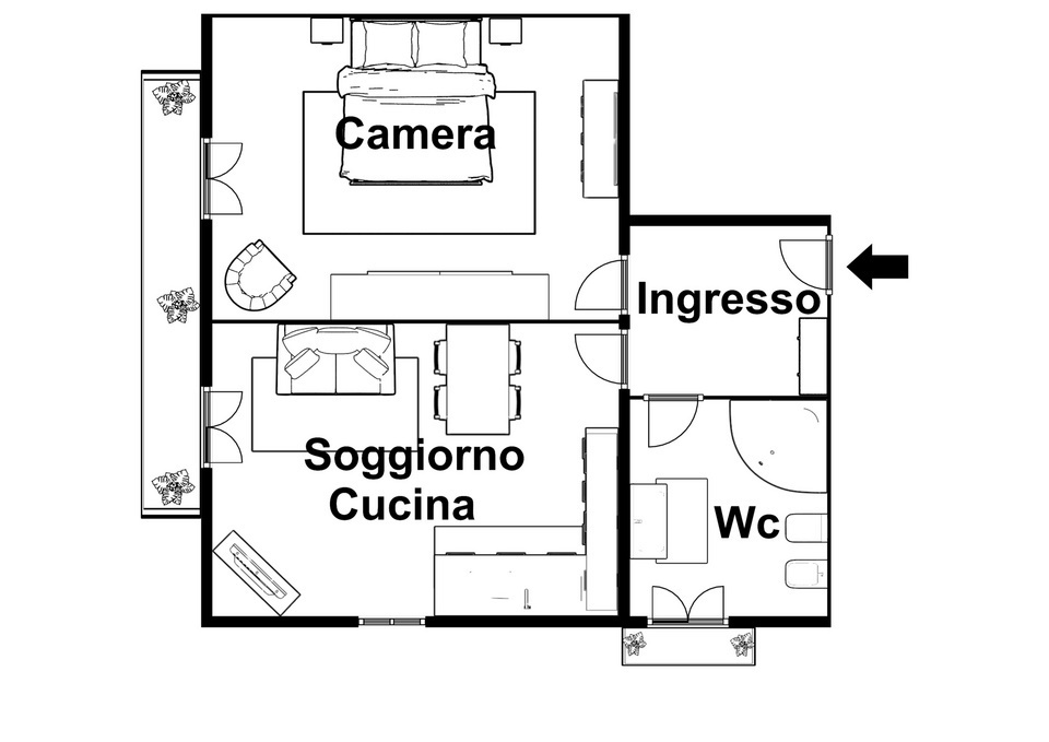Foto 23 di 25 - Appartamento in vendita a Napoli
