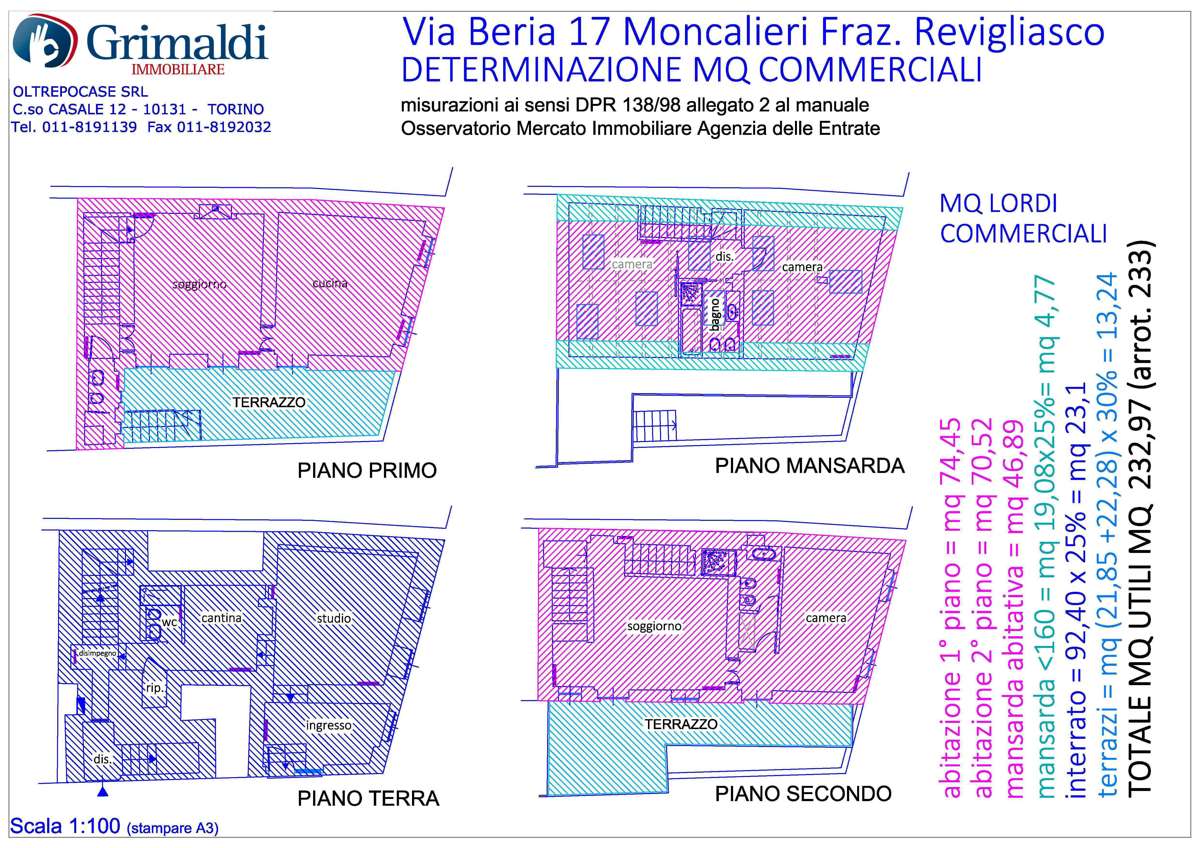 Foto 27 di 29 - Villa in vendita a Moncalieri