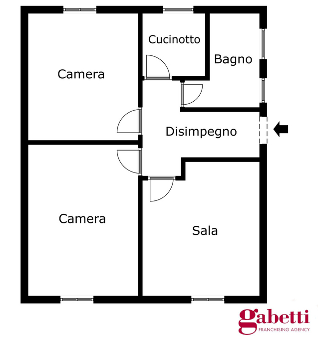 Foto 13 di 13 - Appartamento in vendita a Bologna