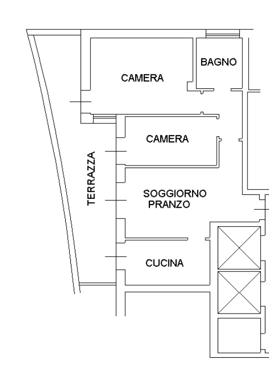 Foto 14 di 14 - Appartamento in affitto a Bologna