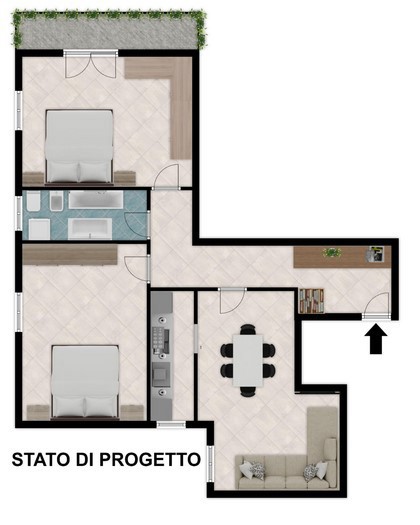 Foto 16 di 17 - Appartamento in vendita a Bologna