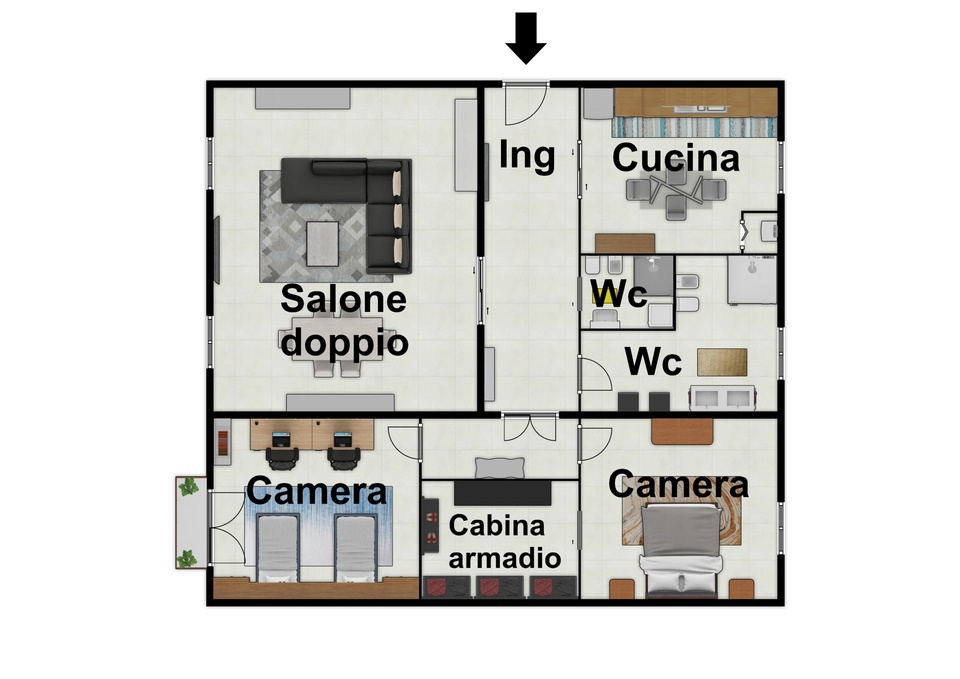 Foto 24 di 27 - Appartamento in vendita a Napoli