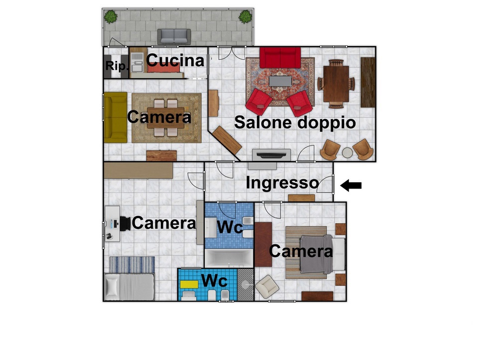 Foto 24 di 27 - Appartamento in vendita a Napoli