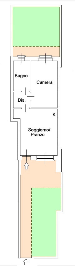 Foto 2 di 3 - Appartamento in vendita a Vaprio d'Adda