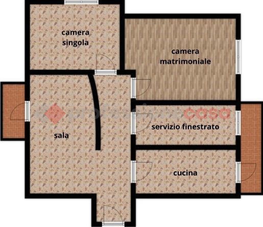 Foto 2 di 2 - Appartamento in vendita a Pistoia