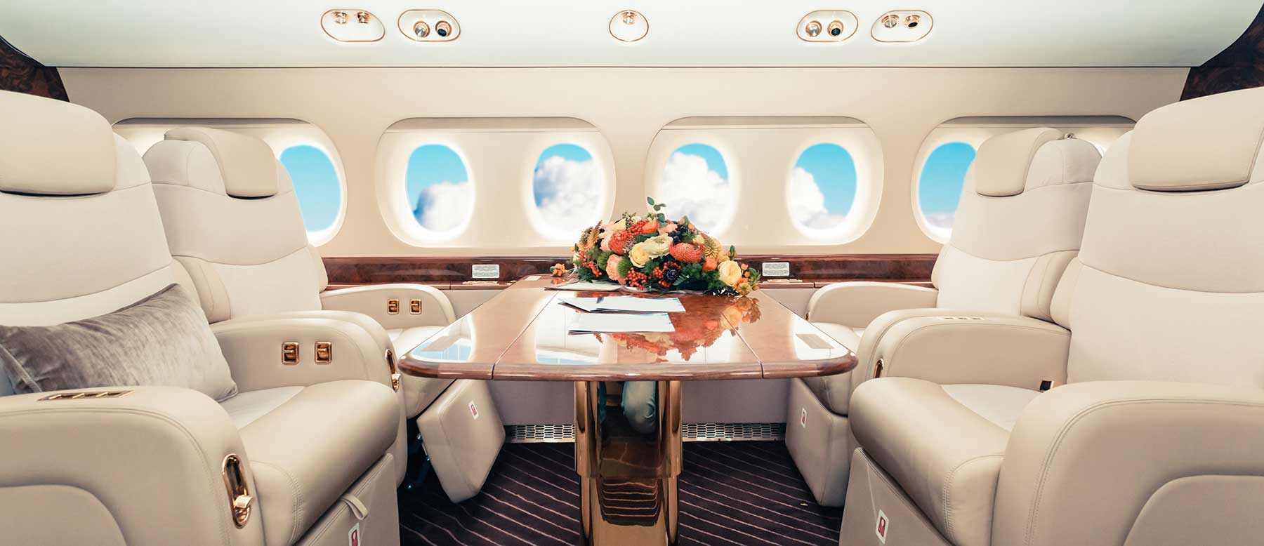 Tutto sugli aerei più lussuosi al mondo: dai modelli agli interni