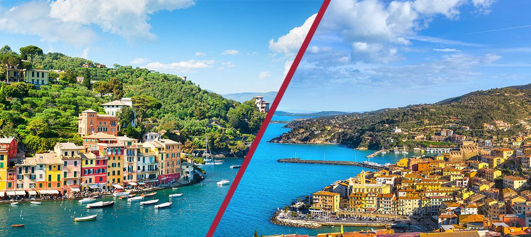 Liguria e Toscana, le località top per la clientela del lusso.